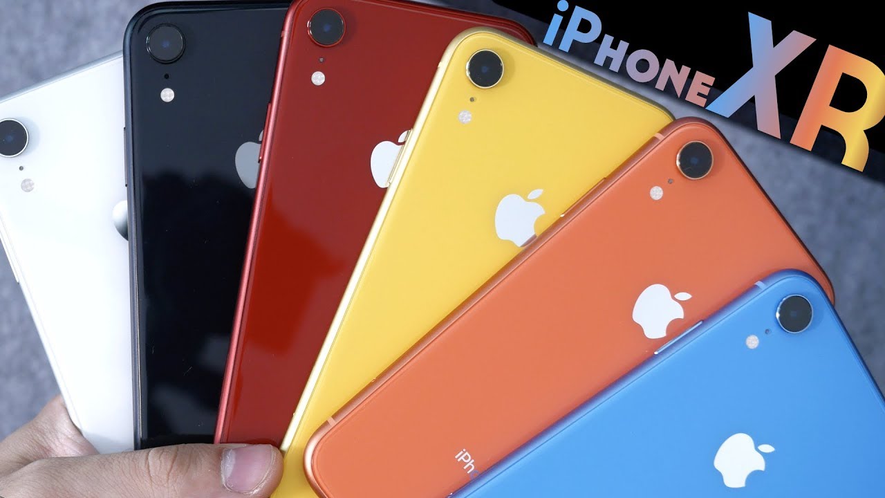 iPhone XR: подробное сравнение и обзор всех цветов!