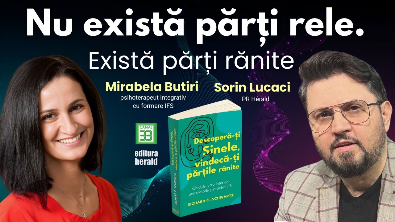 Nu există părți rele. Există părți rănite - Mirabela Butiri