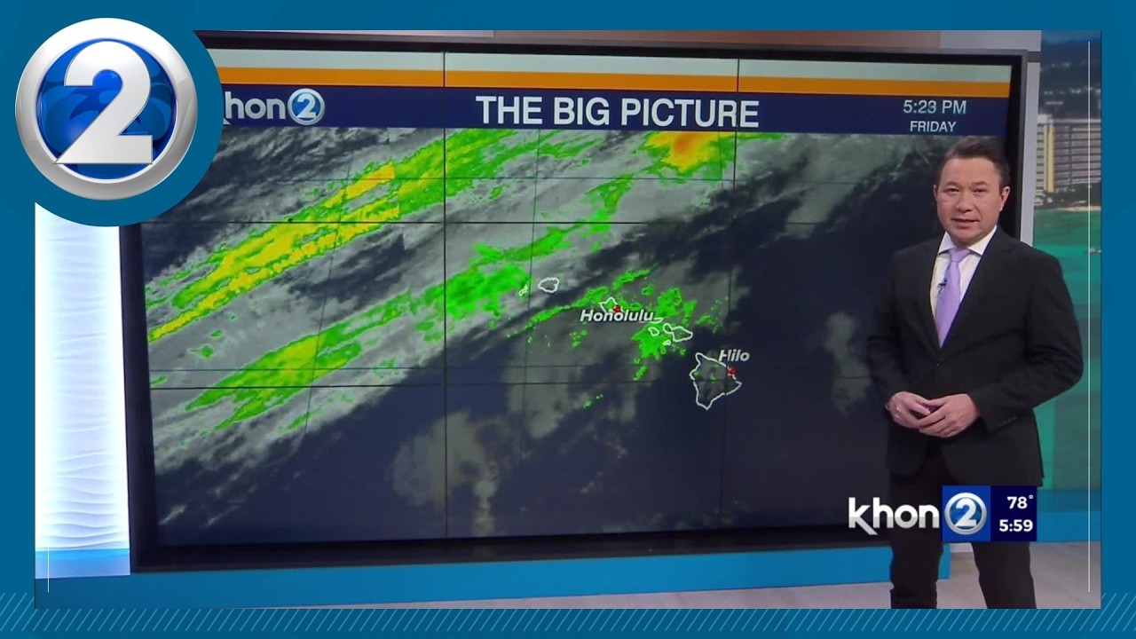 Justin Cruz's Hawaii Weather Report 02-08-2026