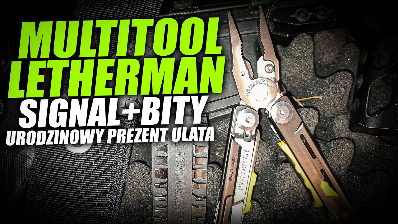 Multitool Leatherman Signal + Bity | Urodzinowy prezent Ulata
