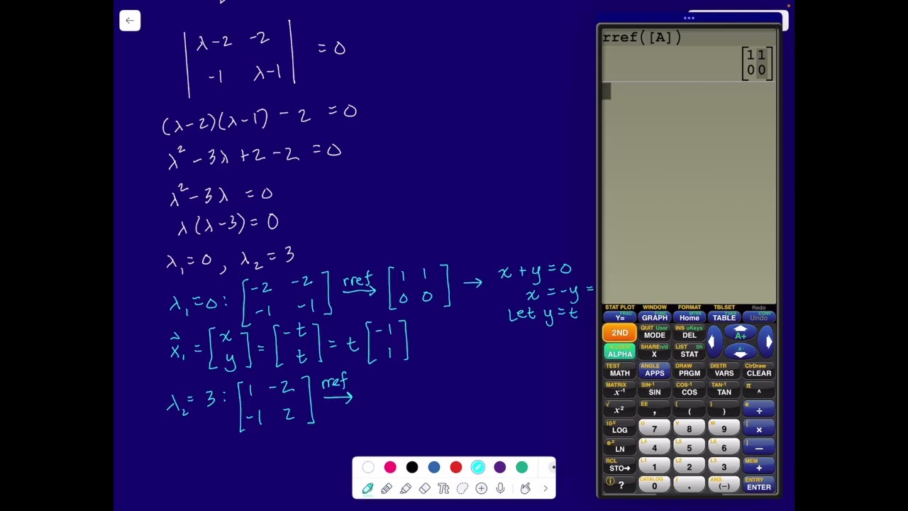 Linear Algebra Ex: 7.2.27 - Finding a Basis for a Linear Transformation...