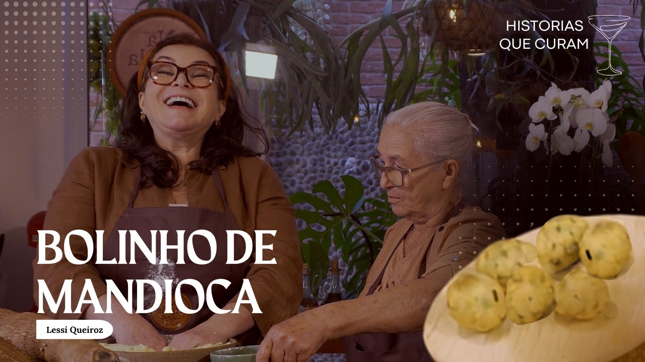 Bolinho de Mandioca - Receitas que Curam recebe Lessi Queiroz