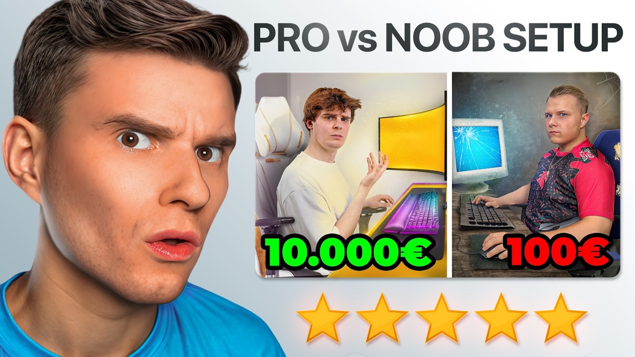 ALVI REAGIERT AUF PRO vs NOOB SETUP