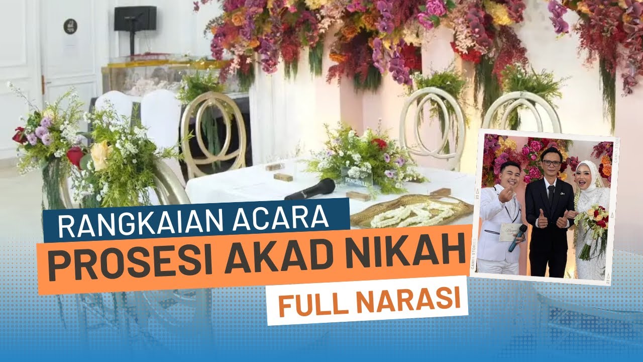 MC Akad Nikah - (Full Prosesi) by Isan kamil MC
