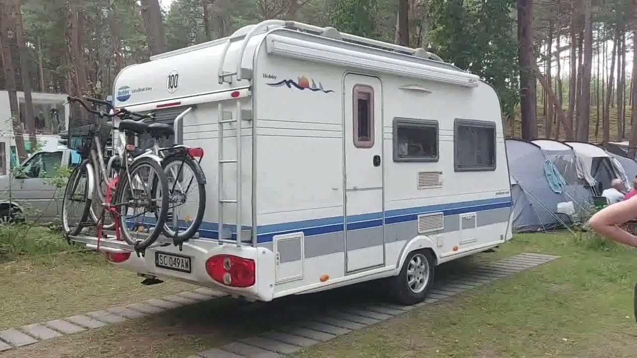 CAMPING FLY RESORT ŁEBA / PIERWSZY DZIEŃ / SPACER / MORZE / VLOG / LIPIEC 2023