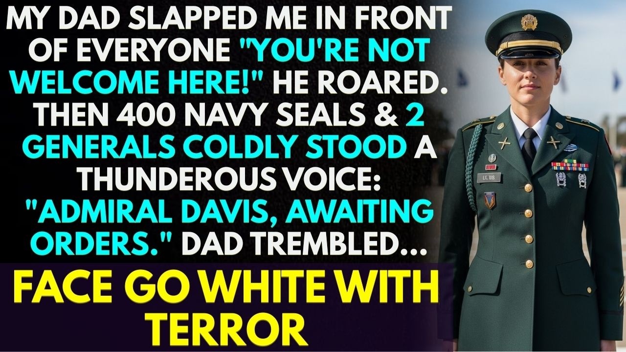 My Dad Humiliated Me in Front of Everyone — Then 400 SEALS & 2 Generals Rose To Their Feet For Me