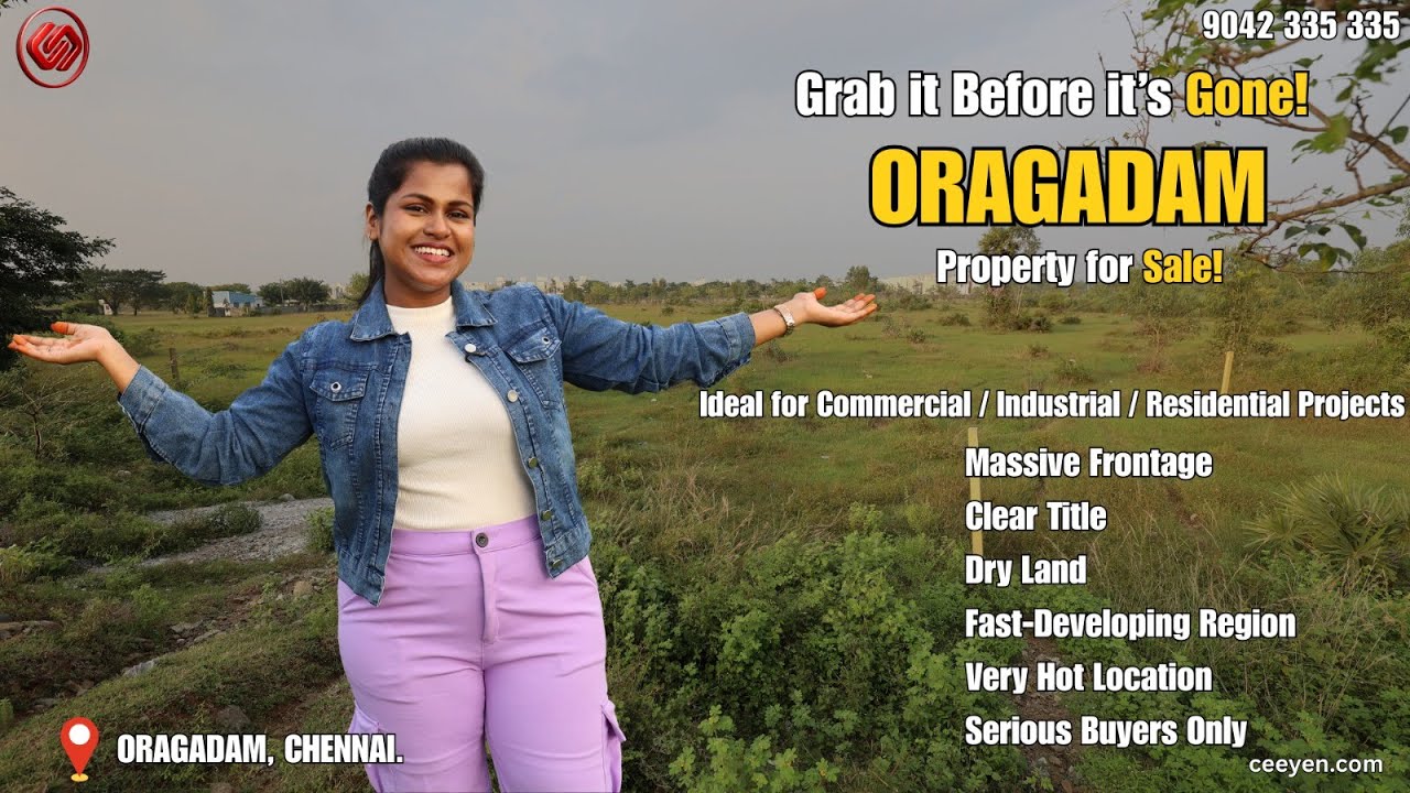 ORAGADAM 5 Acres on Main Road Land | Commercial Land for Sale Oragadam