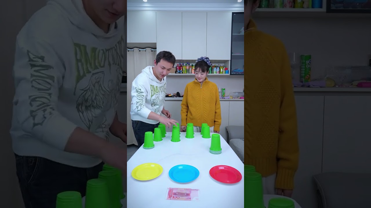 Cup Matching Challenge Parent-Child Games Fun Games Party Games Family Games Games