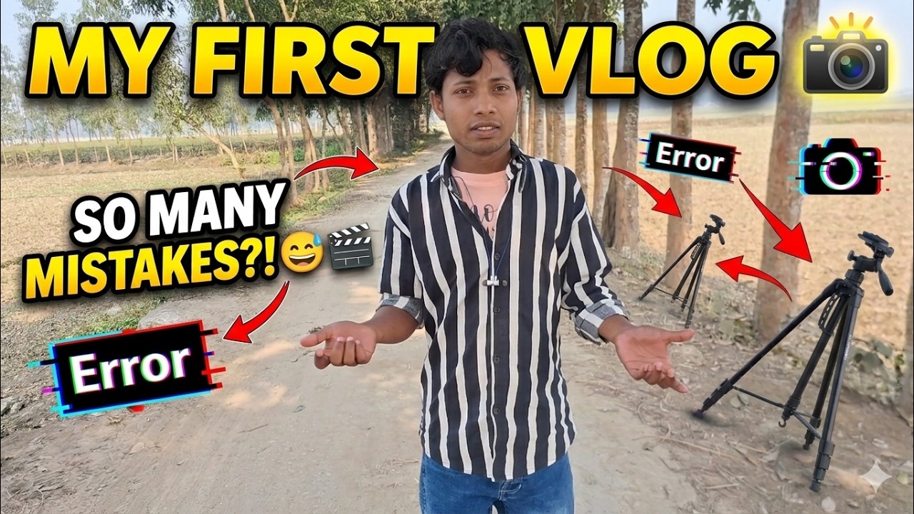 Behind the Camera: My First Vlog Experience