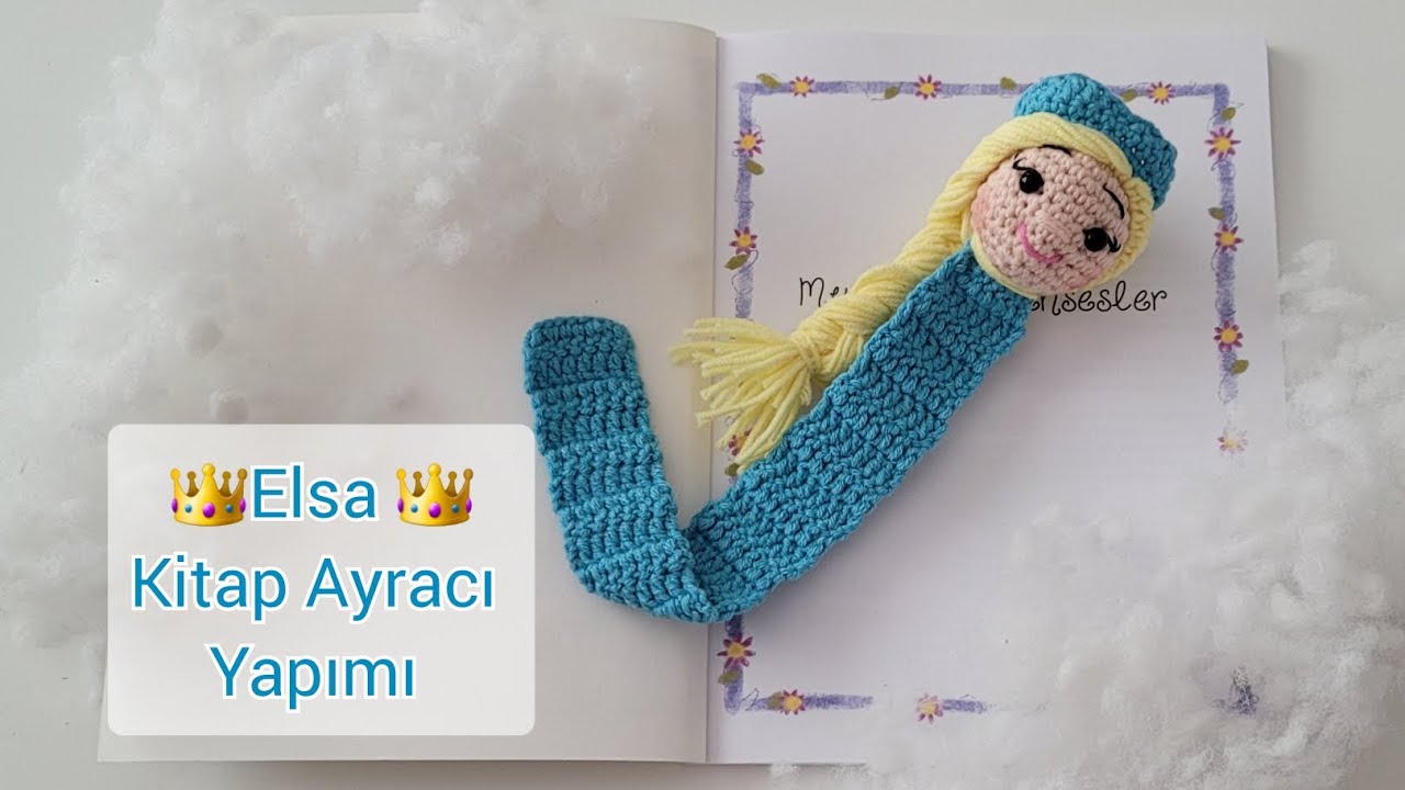 Elsa Kitap Ayracı Yapımı 1. Bölüm