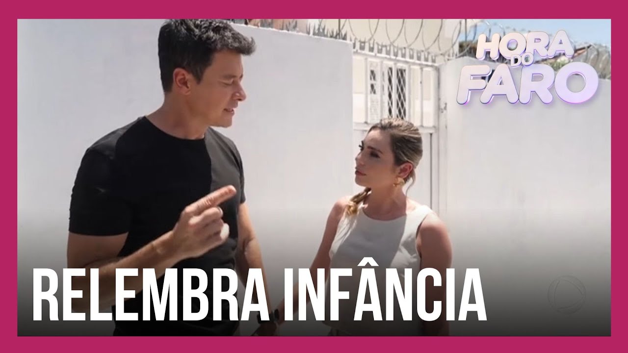De Volta ao Passado: Rachel Sheherazade relembra infância em visita a João Pessoa com Rodrigo Faro