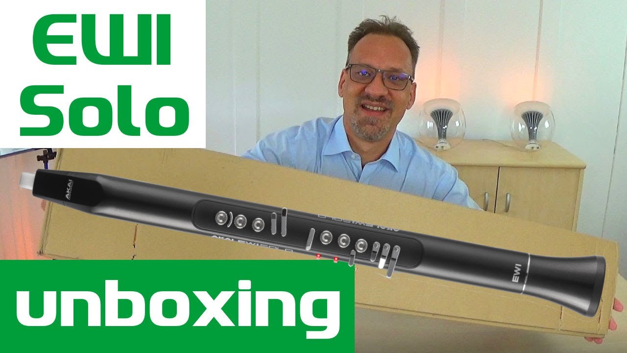 Akai EWI Solo | Unboxing Video zum EWI Solo von Akai professional