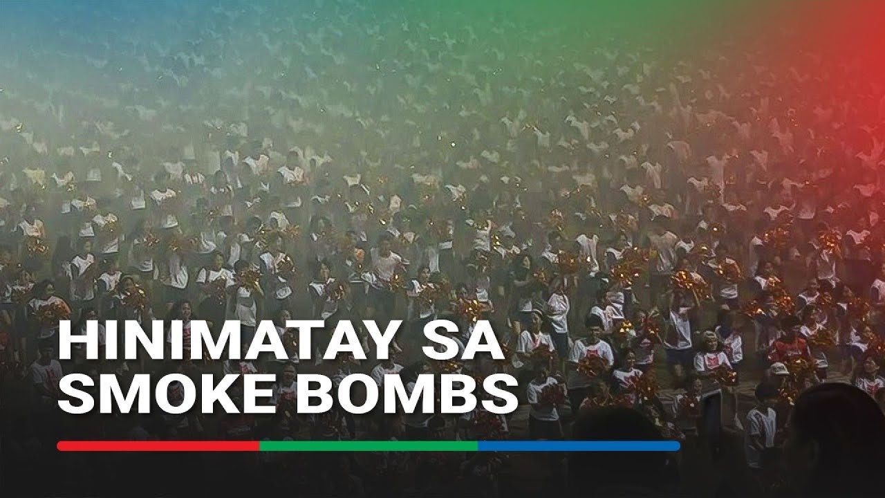 Halos 100 estudyante hinimatay sa smoke bombs sa Legazpi City