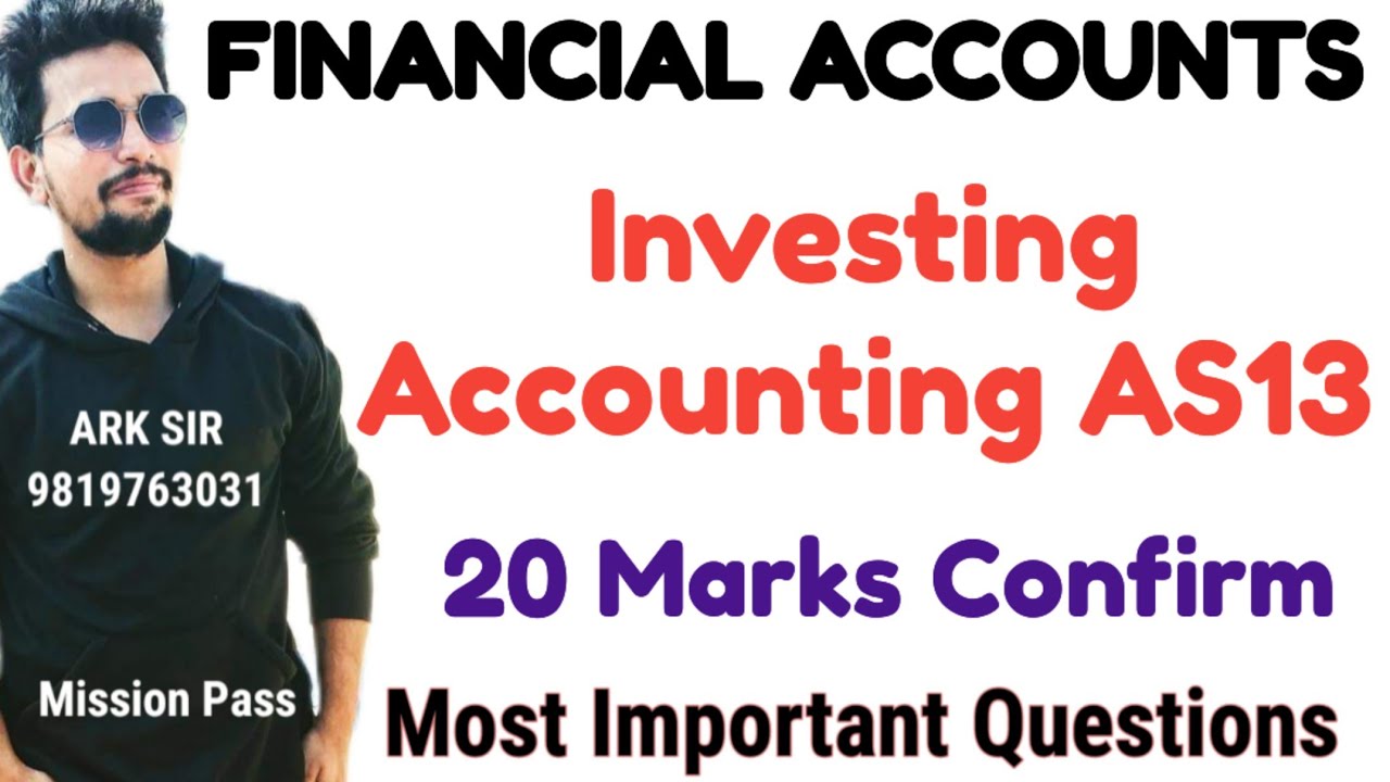 2026 Exam|Investment Accounting AS13|TyBcom sem5| TyBaf sem6|Cum & Ex price Ledger account |Ark sir 
