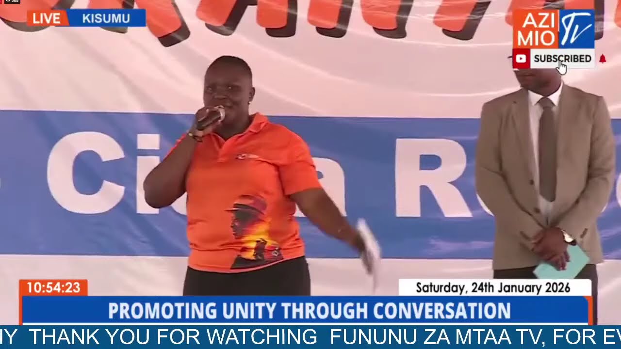 LIVE: ODM Brigade Oburu Odinga, mama Idah, Sifuna, Babu Junnet & allies in Kisumu