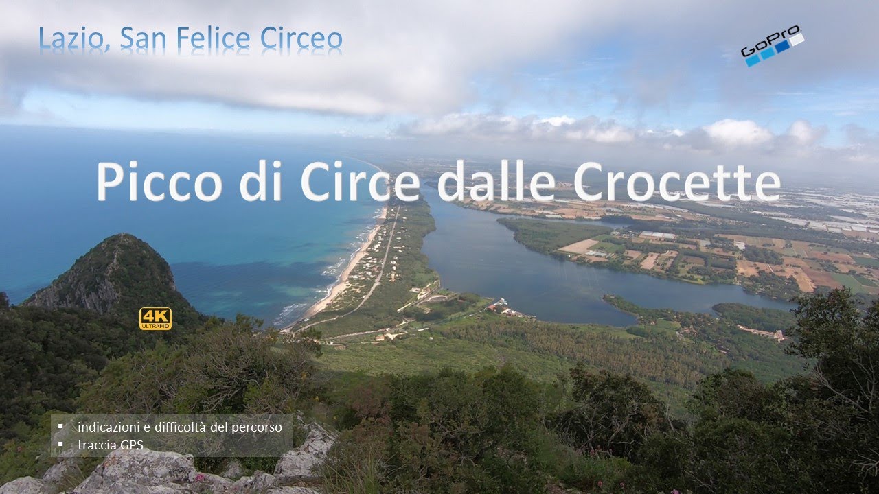 Picco di Circe dalle Crocette. Trekking EE, Lazio - San Felice Circeo