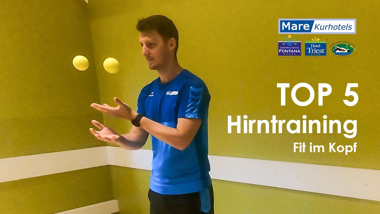 TOP 5 Hirntraining  - Fit im Kopf | Bewegt auch Zuhause | MARE-Kurhotels