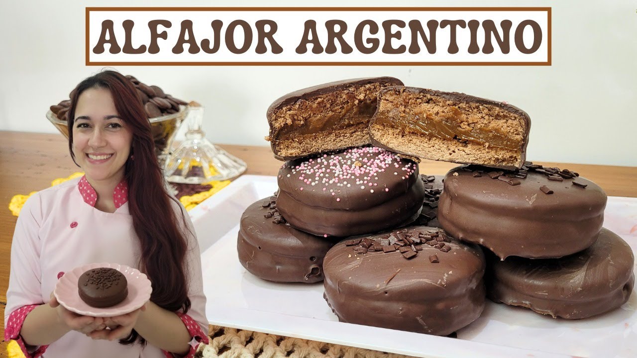 Alfajor Argentino Gourmet | Delícia para Vender e Lucrar Muito!