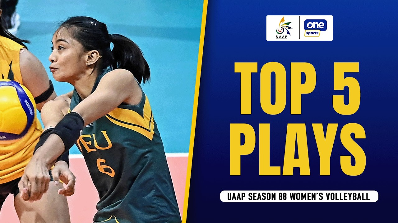 TOP 5 PLAYS | UAAP SEASON 88 WOMEN&rsquo;S VOLLEYBALL | MARCH 4, 2026