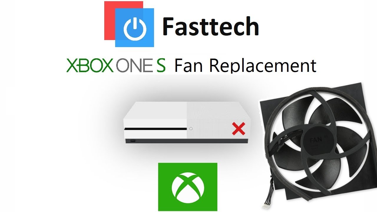 Xbox One S Fan Replacement (Overheating, Turning Off, Insufficient Ventilation Fix)