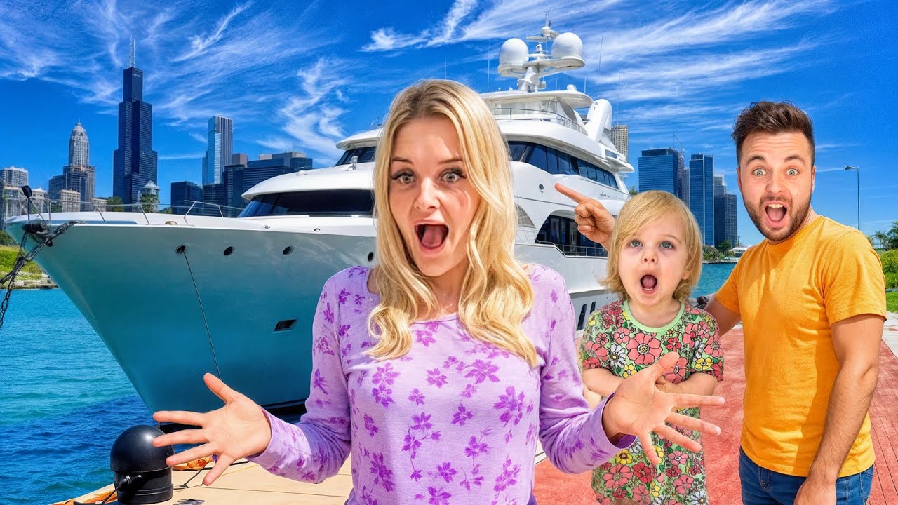 Surprising Family With YACHT for the Day