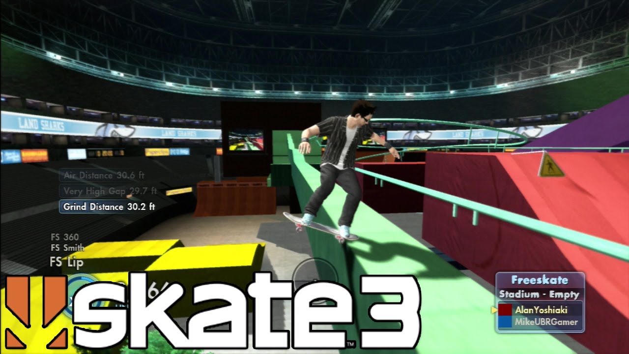 Skate 3 - Mapa Insane Airtime (Skate Share Pack) - Parte #45