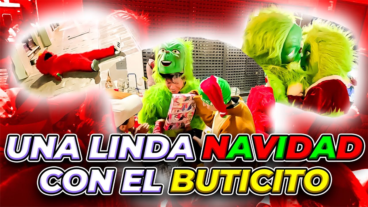 BUTI Y LOS DIBUJITOS 😇 AYUDANDO A LOS NIÑOS EN NAVIDAD 🎅🏻🎄🎄