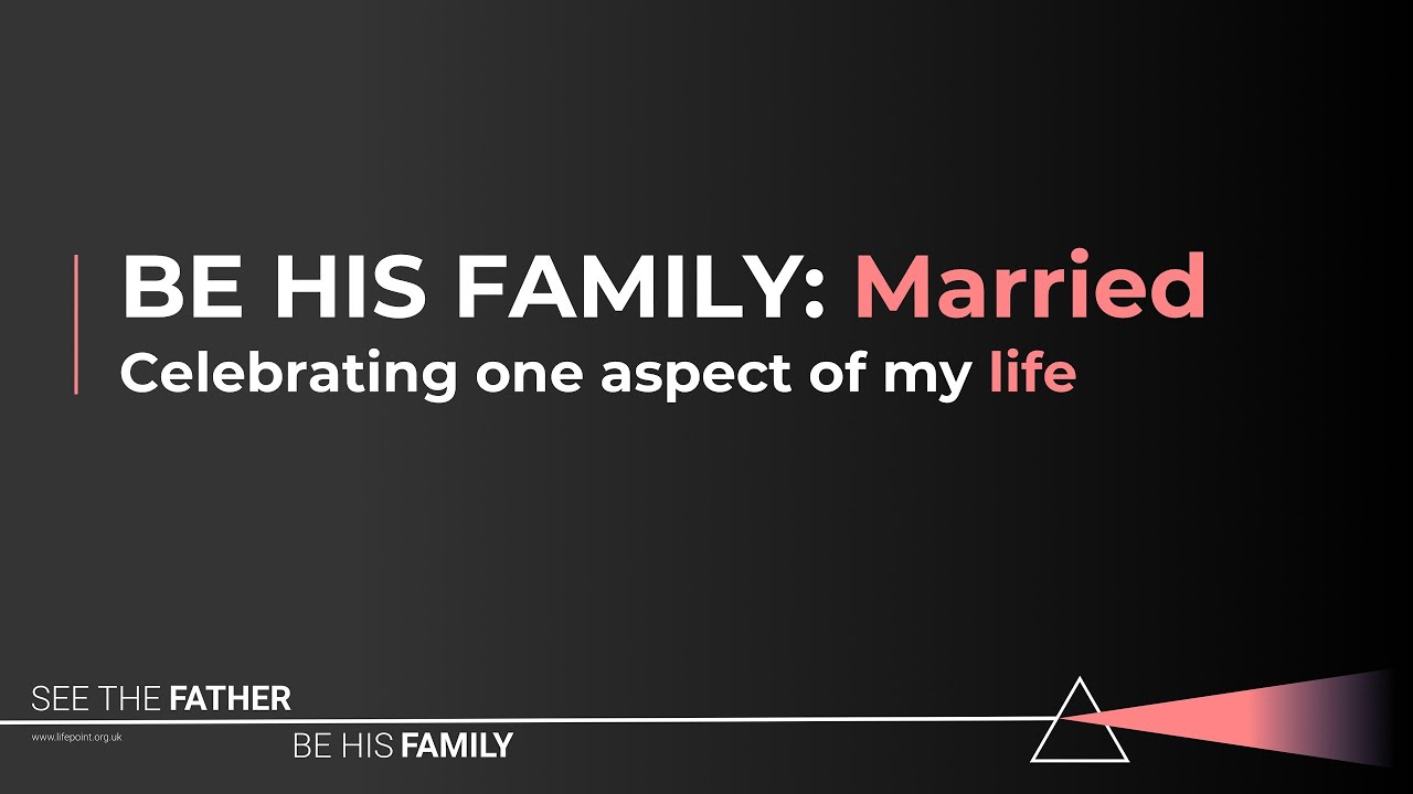 Be His Family: Married - James & Gwen Hall-Jones (05 OCT 2025)