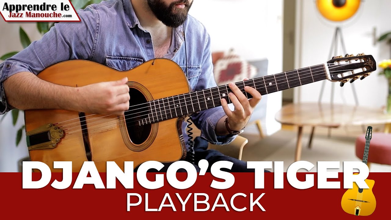 Playback Django's Tiger - Django Reinhardt | Playback jazz manouche Gypsy jazz backing track