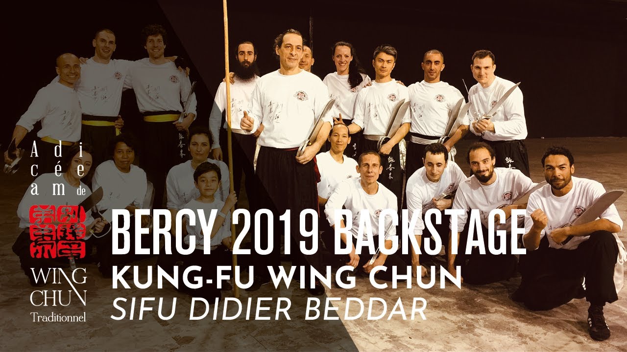 Wing Chun Didier Beddar backstage - 34e Festival des Arts Martiaux 2019