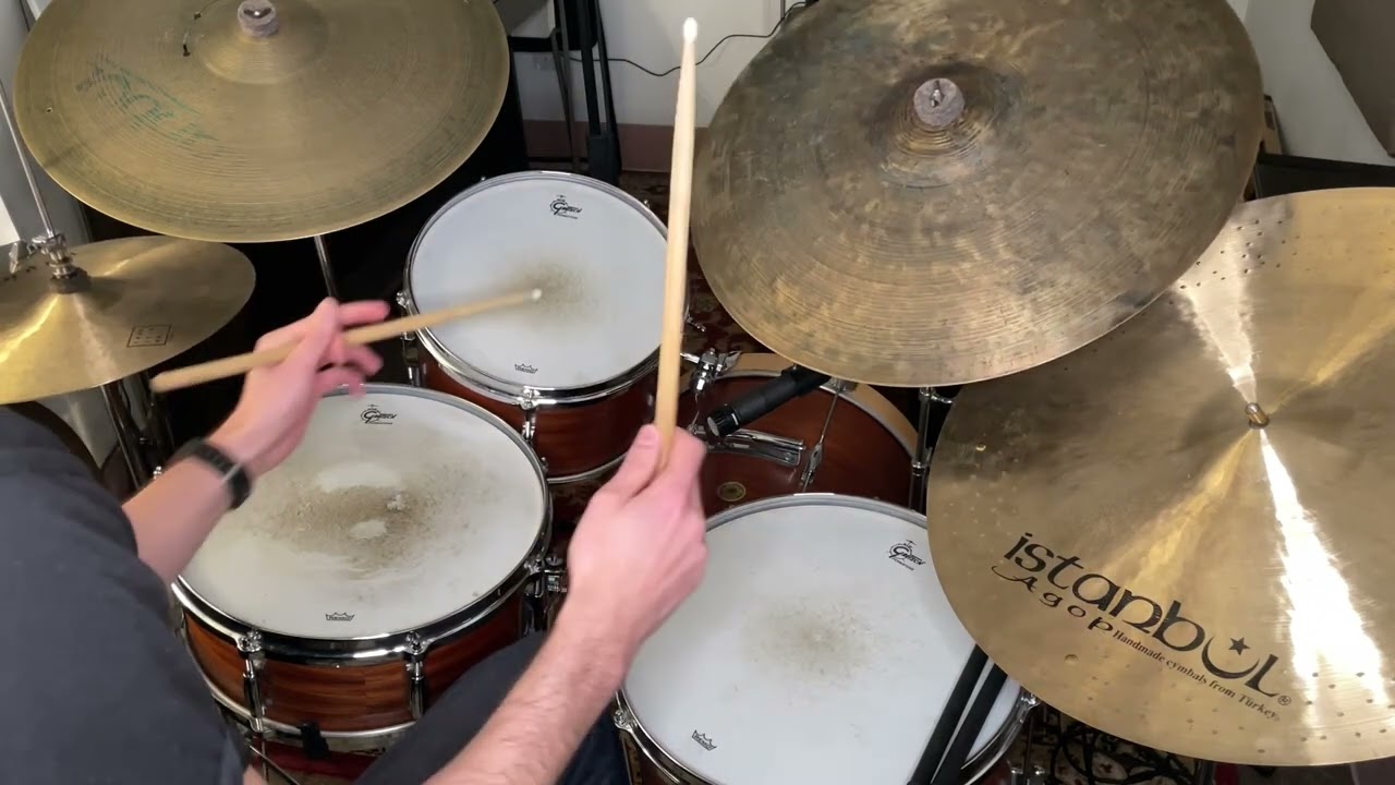 Bill Stewart Jazz Drum Comping Transcription on 