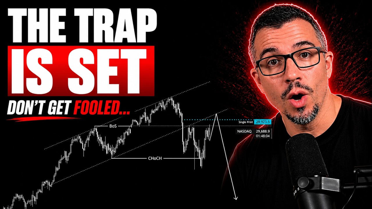 Они расставили ловушку: Nasdaq, S&P 500 и Bitcoin &mdash; это не то, что вы думаете.