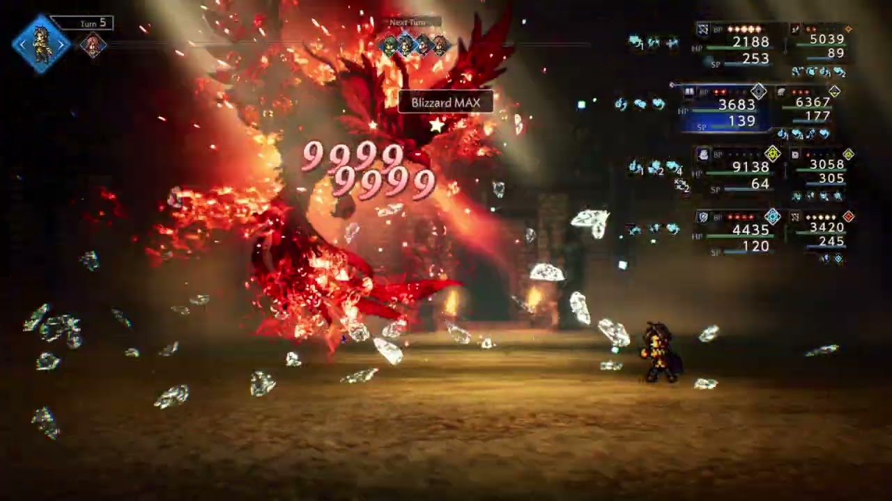 Octopath Traveler 0: Sultravi Boss Fight