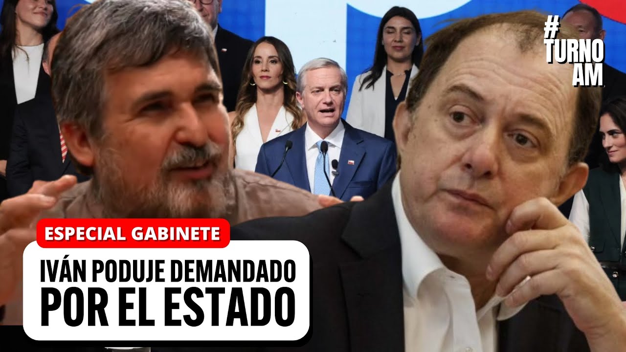 Los SECRETOS ocultos de Iván Poduje: El ministro de KAST demandado por el Estado | #TurnoAM