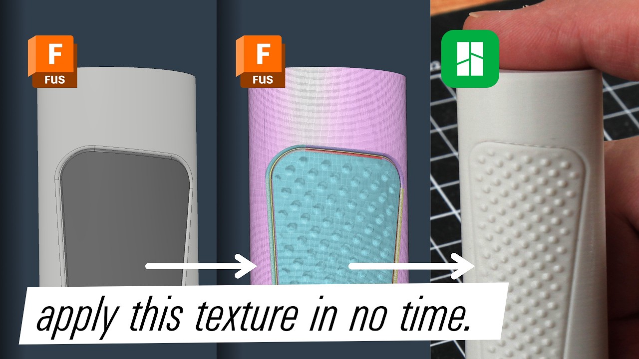 Applying texture directly in Fusion 360 - how well does it work?