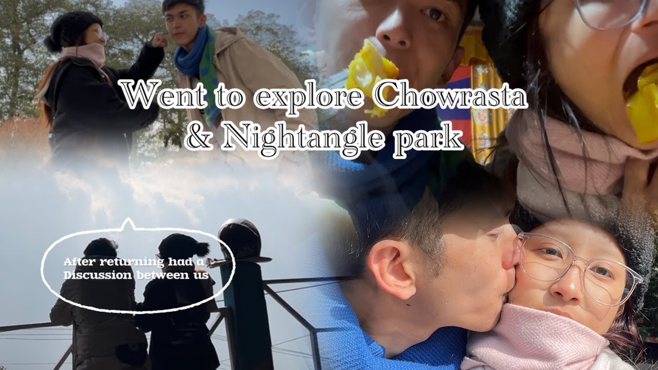 Had a good time with my bu at chowrasta❤️#darjeeling #couplevlog #travelvlog 