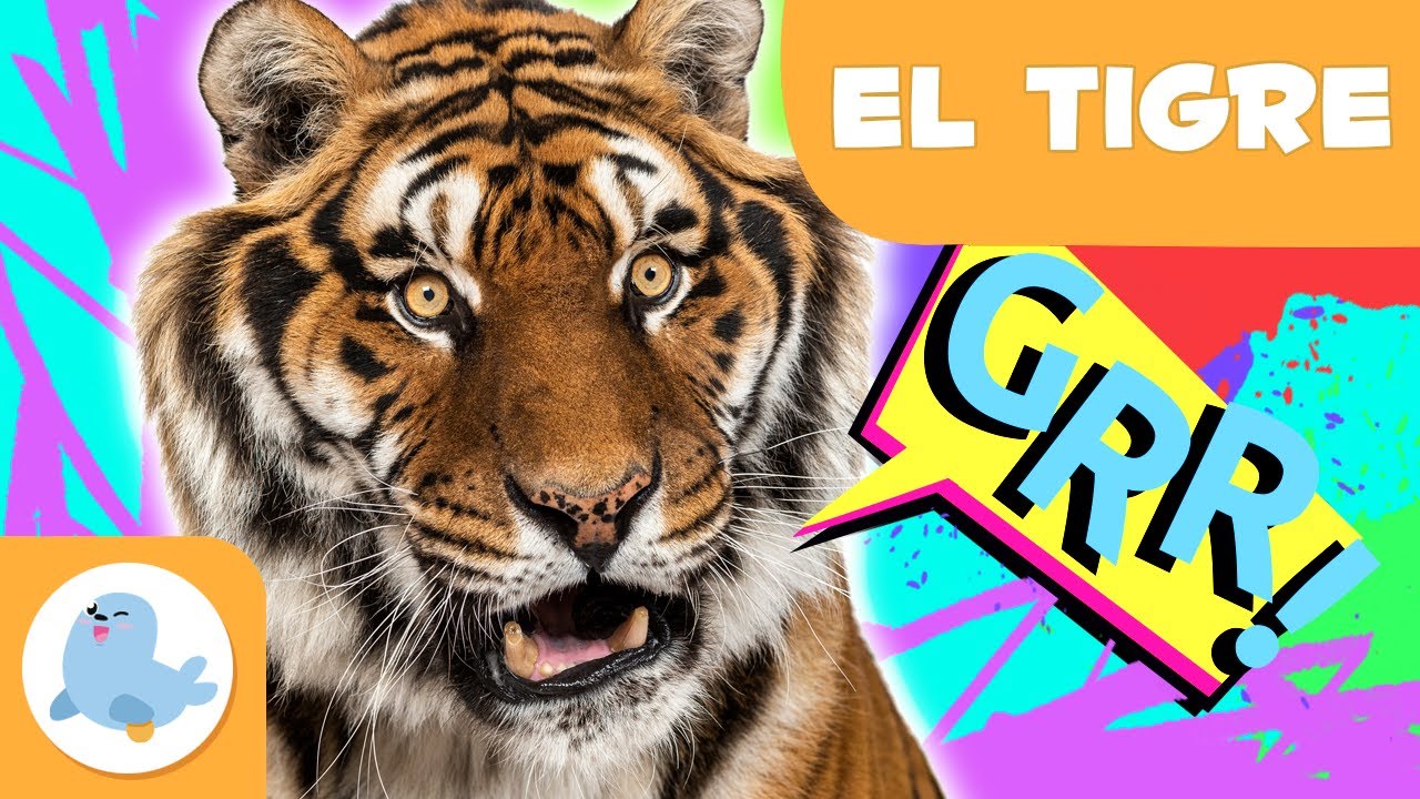 El tigre 🐯 Animales para niños 🌲 Episodio 12