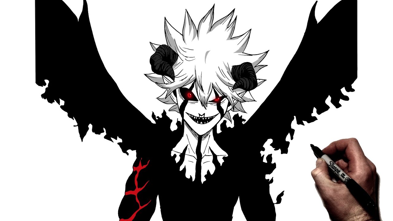 How To Draw Liebe | Step By Step | Black Clover