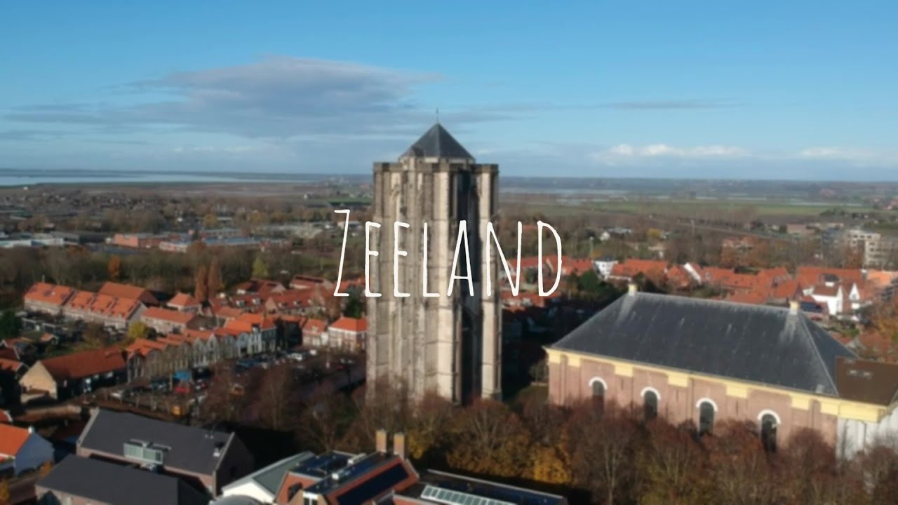 Zeeland van boven door Spark #zeeland - upscaled to 4K (DJI Spark)