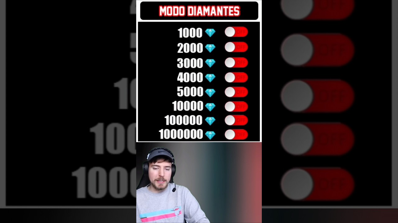 AS&Iacute; SE ACTIVA UN GENERADOR DE DIAMANTES EN FREE FIRE 💎🤯 #freefire #mrbeast #freefiremax