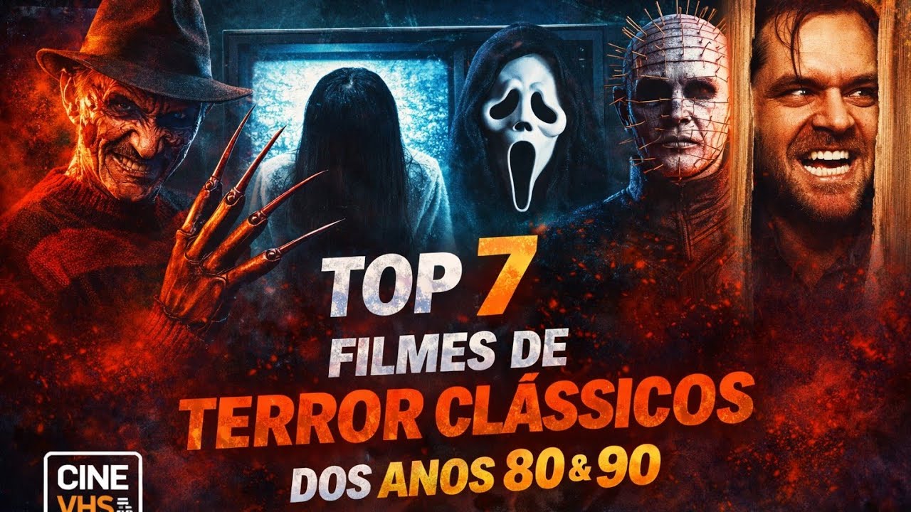 Top 7 Filmes de Terror Clássicos que Traumatizaram os Anos 80 e 90