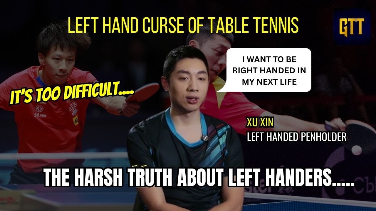 Left Handers Cannot Win in Table Tennis. The Harsh Untold Truth of Being a lefty