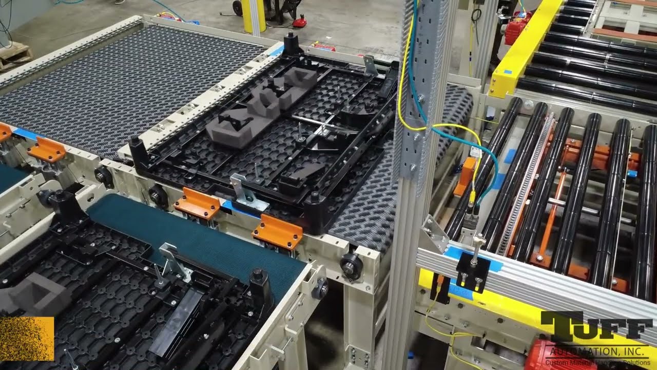 In Line Vehicle Seating Automated Ship System