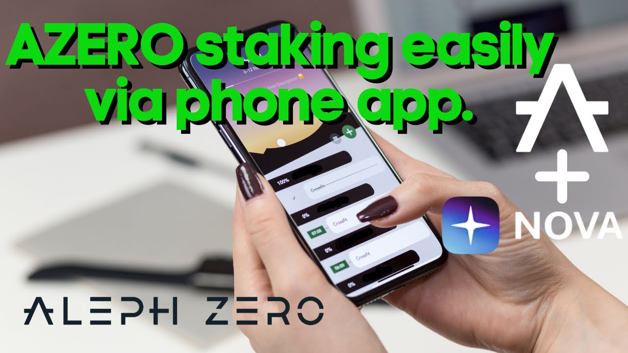 AZERO Staking via Phone App! Easy Staking for everyone with NOVA Wallet App!