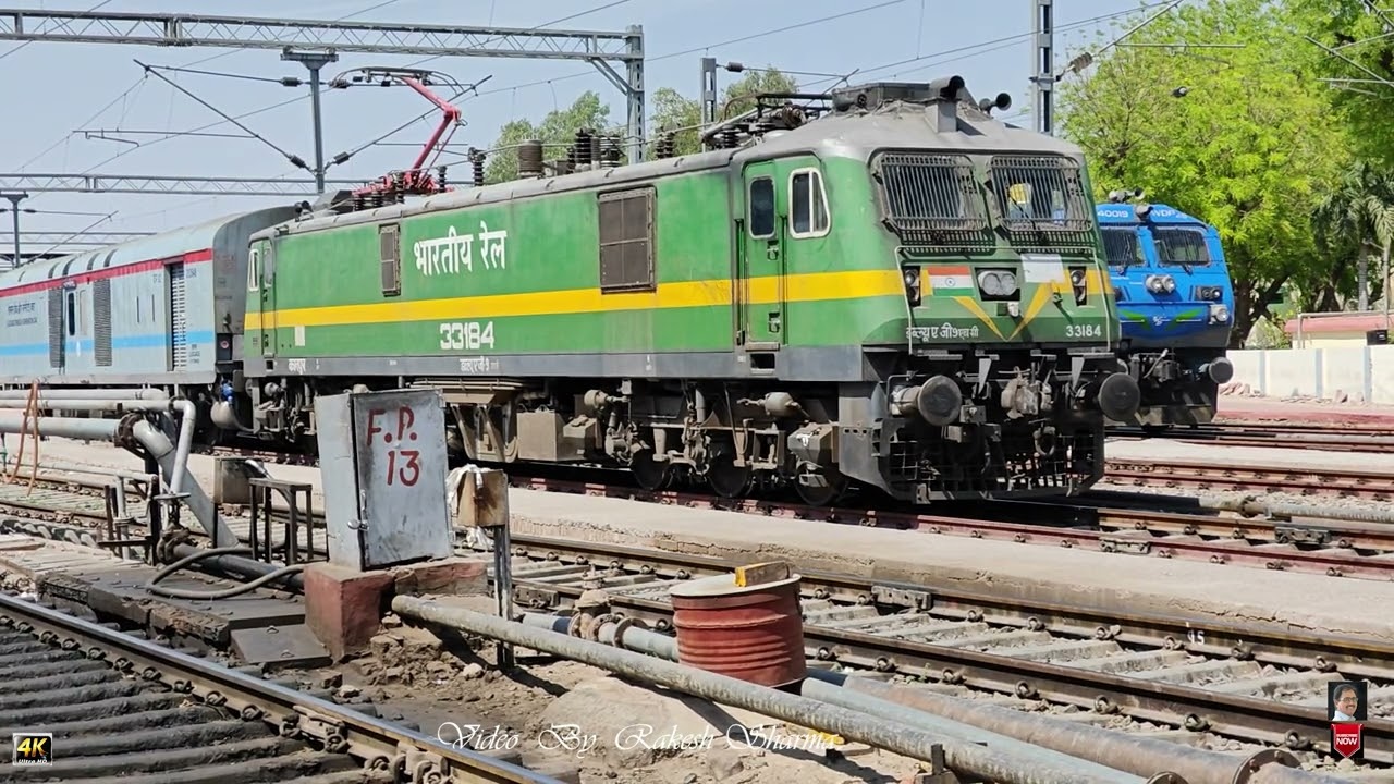 Train 07054 Bikaner Kachiguda Spl Train with New LHB Coaches