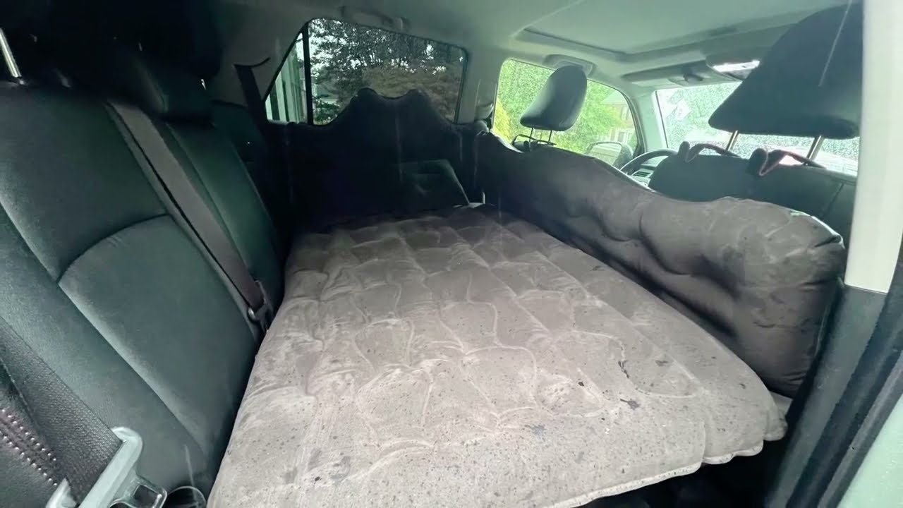 Umbrauto Inflatable Car Mattress Bed &ndash; SUV Backseat Setup & Comfort Test
