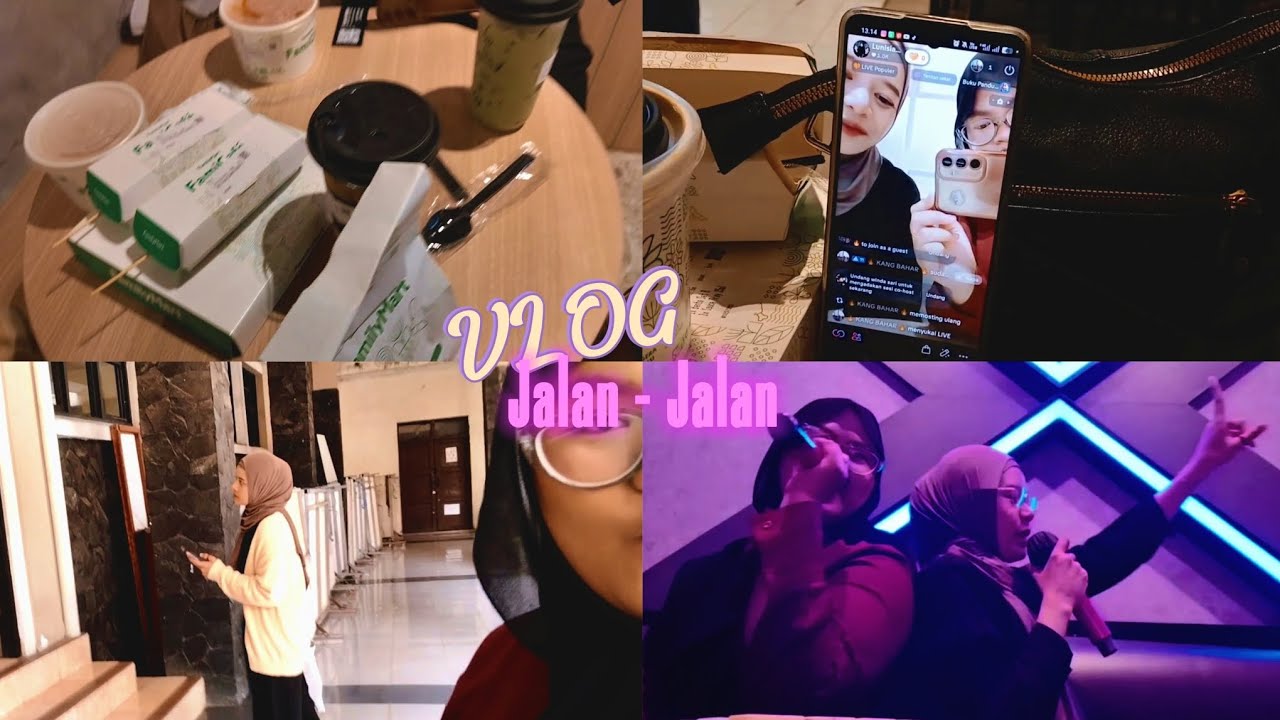 a day in our life; Family Mart 🍲🍱 & Karaoke 🎤🎶