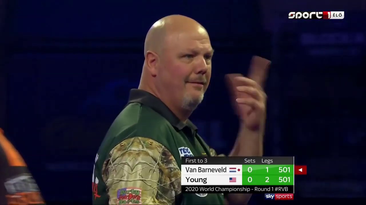 11) Raymond van Barneveld vs Darin Young 2020 PDC World Darts Championship 2019.12.14 Round 1