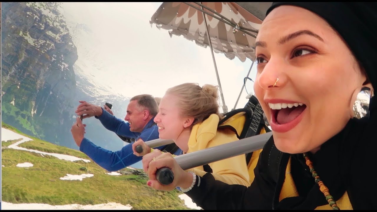 طرت وأنا ومربوطة بصقر 🦅| I flew with an Eagle