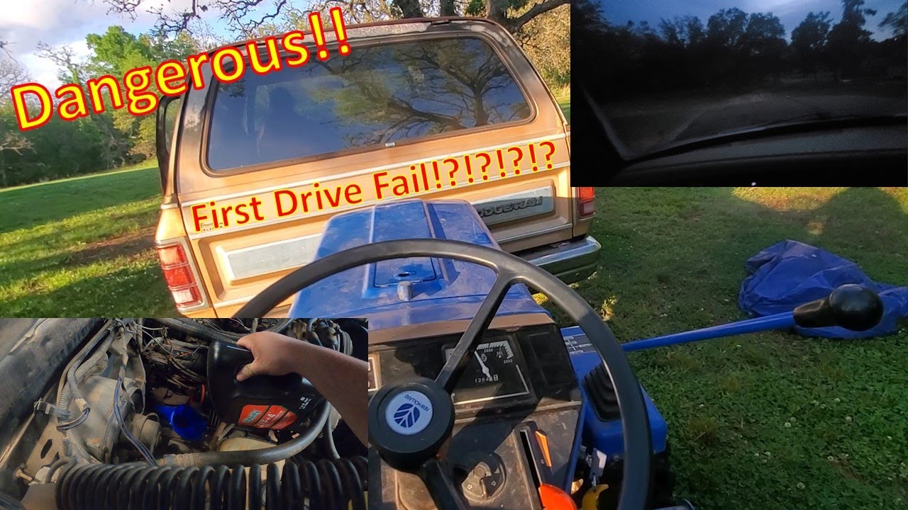 1987 RamCharger Project Part 5: Fixing the Doors and First Drive!